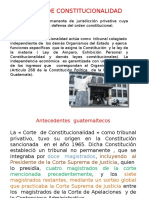 La Corte de Constitucionalidad, garante del orden constitucional