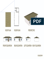 Roof Plan Floor Plan Perspecti VE: Scale1: 200M