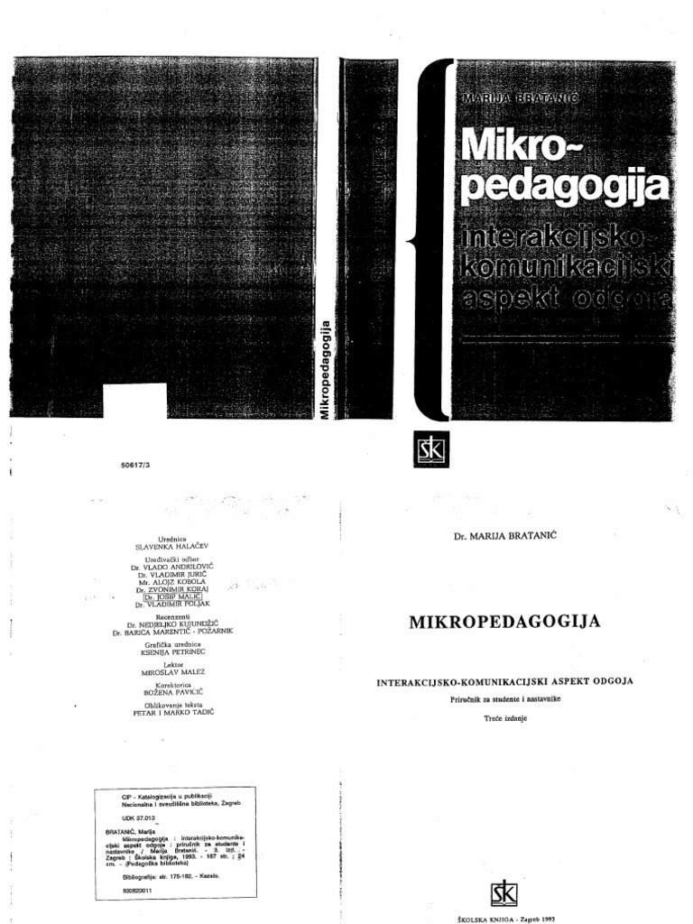 Stina Kye - Mikropedagogija PDF | PDF