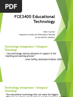 Lecture 3 Integration of Media and Technology in Teaching