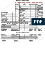 Employee Development Plan (EDP)