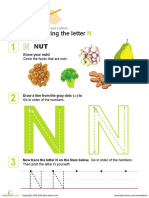 Practice Letter N