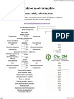 Kalkulator Za Obračun Plate Poreza I Doprinosa