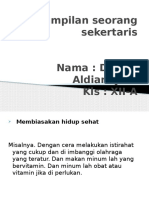 Penampilan Seorang Sekertaris