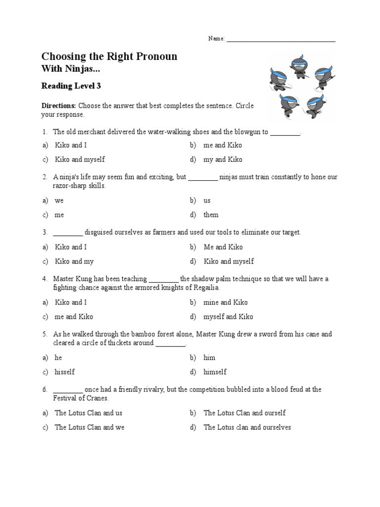 choose-the-correct-pronoun-answer-nouns-and-verbs-worksheets-6th-grade-worksheets-nouns-and