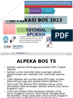 Tutorial APPLIKASI Keuangn BOS .Pps