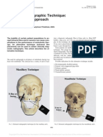 Extraoral Radiographic Technique, An Alternative Approach