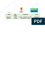 CL & UL Cup Fixtures