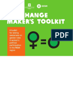 The Change Maker S Toolkit For Raising Awareness On Gender Roles and Women S Political Participation in The MENA Region