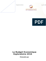 Synthese Budget Economique Exploratoire 2016 FR