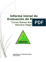 Informe Inicial de Evaluacion de Riesgos