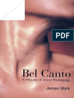 James Stark-Bel Canto - A History of Vocal Pedagogy-University of Toronto Press, Scholarly Publishing Division (1999)