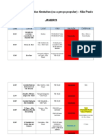 Calendário de Corridas Gratuitas 2017