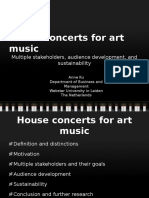 House concerts for art music by Anne Ku