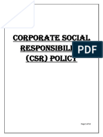 CSR Policy