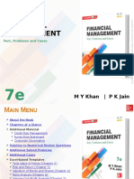Financial Management: M Y Khan - P K Jain