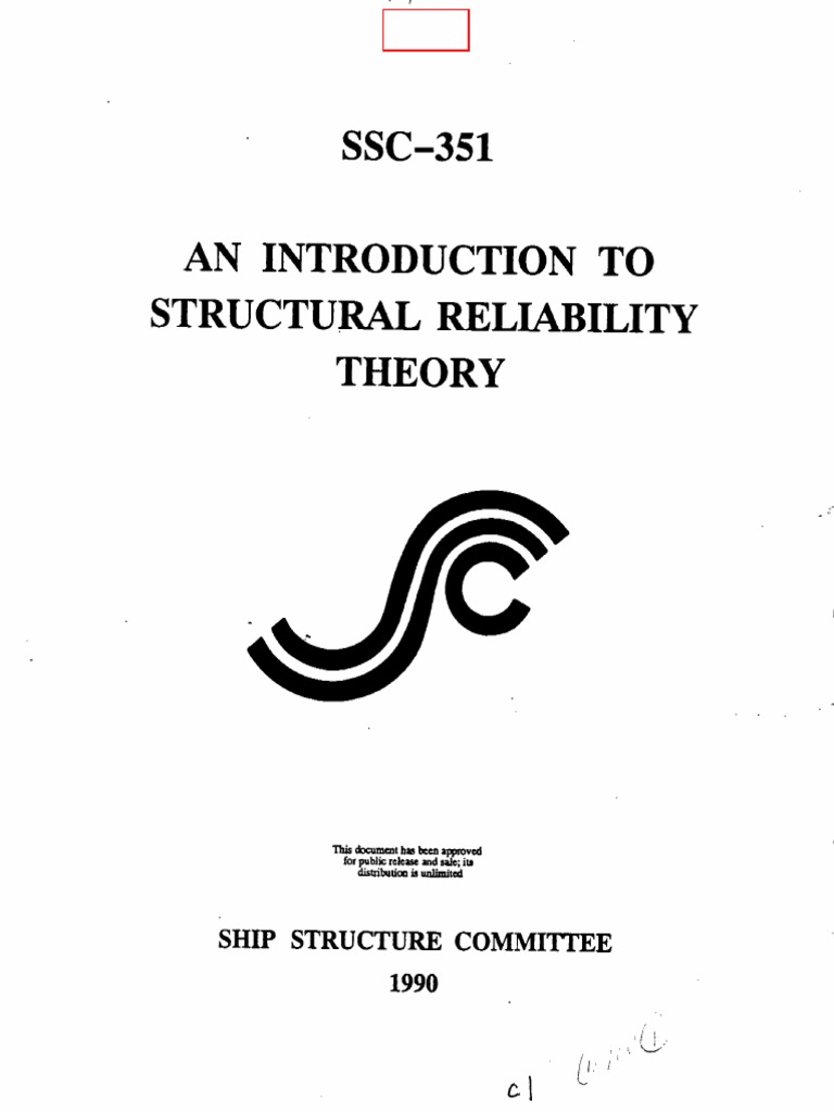 Introduction to Structural Reliability Theory | PDF | Reliability ...