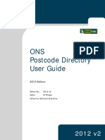 ONSPD User Guide 2012 v2