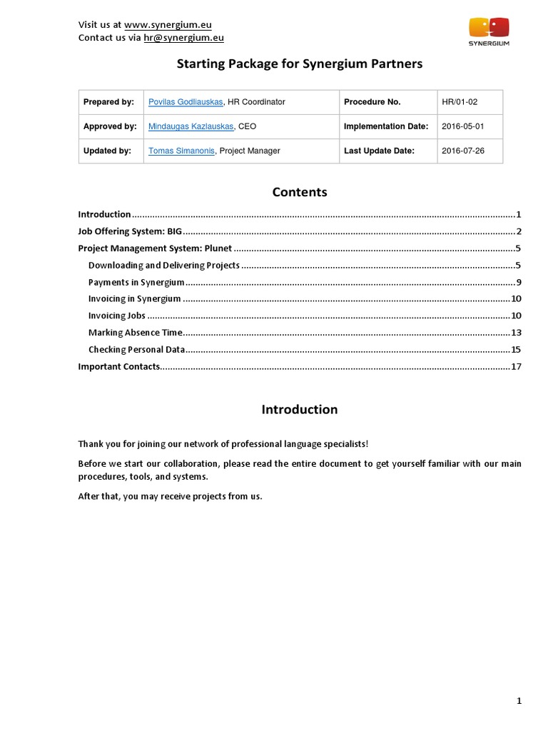 Collaboration Guidelines For Freelance Linguists - Updated | PDF | Wire ...