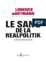 Florence Hartmann-Le Sang de La Realpolitik