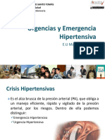 Urgencias y Emergencia Hipertensiva CLASE