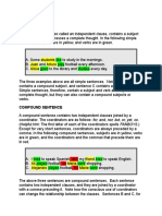 Sentence Types