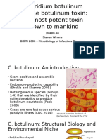 Clostridium Botulinum Presentation For BIOMI2600 Joseph An