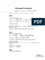 Bunhiacopski's Inequality