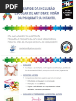 1Desafios Da Inclusão Escolar de Autistas - A Visão Da Psiquiatria Infantil