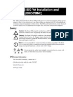 APC BI850SINE Installation and Operation Manual