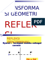 Transformasi (Refleksi)