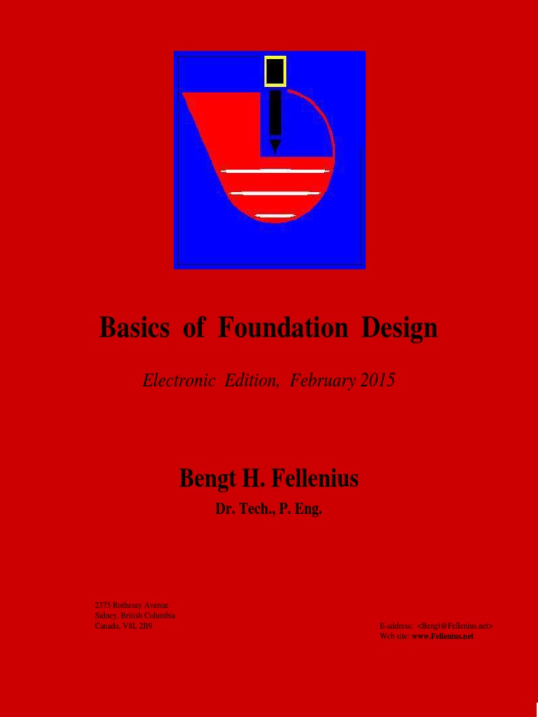 Basics of Foundation Design.pdf Density Geotechnical Engineering