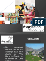 DIAPOSITIVAS ASOCIACIÓN ATOCONGO