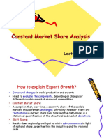 Constant Share Market Analysis