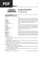 Pesquisa Biográfica