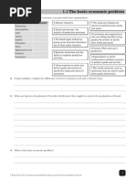 Factors of Production: Questions & Answers | PDF | Labour Economics ...