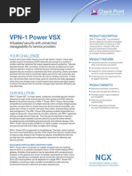 Vsx Service Provider Datasheet