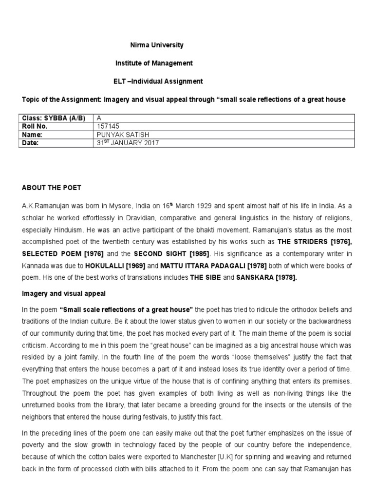 Poetry assignments for high school image