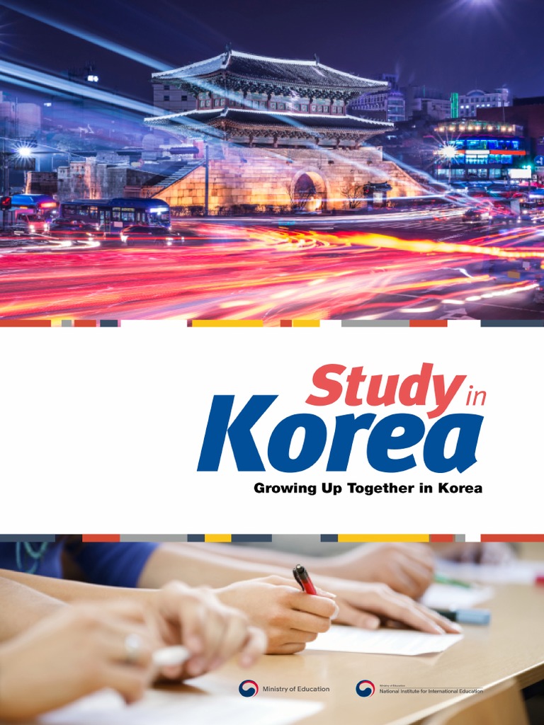 Study In Korea Book Academic Degree Postgraduate Education