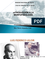 1 - Introduccion A La Morfofisiologia