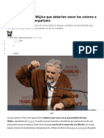 25 Frases de Pepe Mújica Que Deberían Sacar Los Colores A Muchos Políticos Españoles