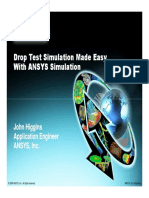 Drop Test Simulation Made Easy With Ansys Simulation PDF