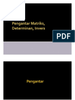 Microsoft PowerPoint - 02 Matriks - Determinan - Invers PDF