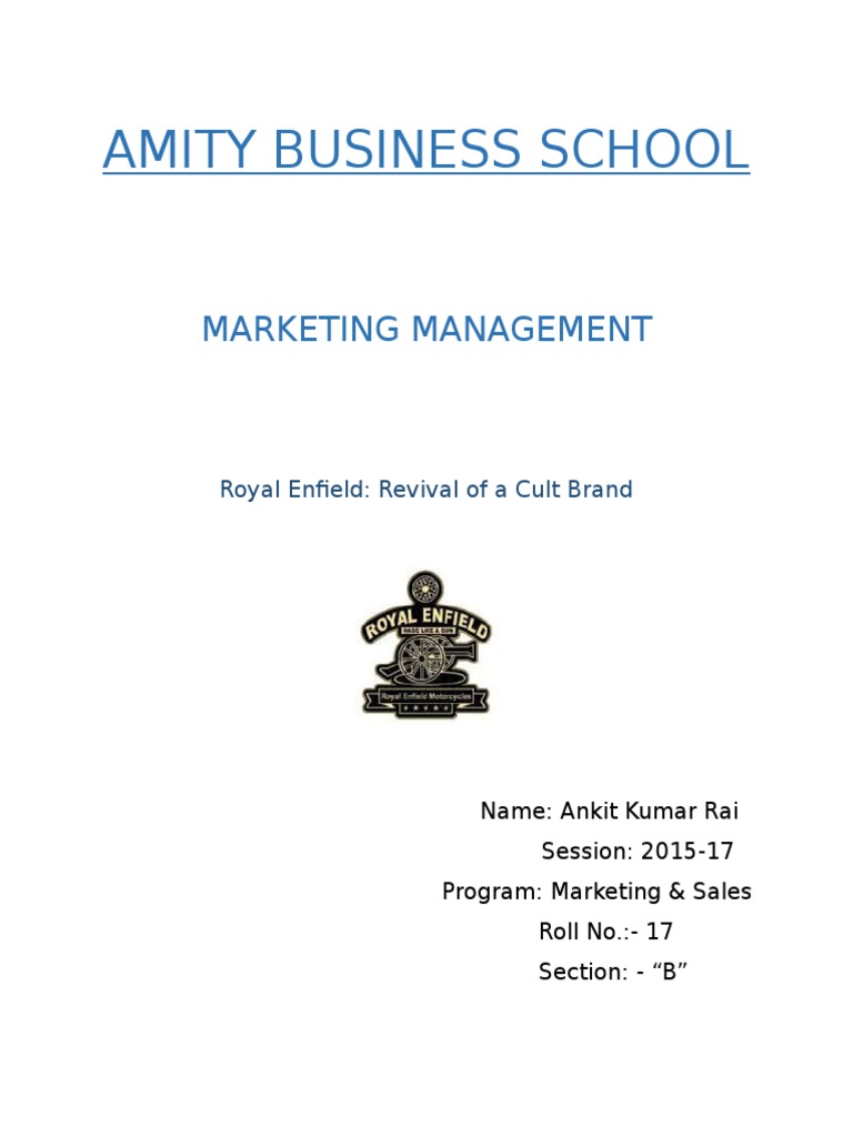 Marketing Case Study PDF Car Brand