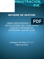 Informe de Club House