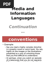 Media and Information Languages