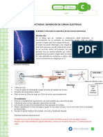 Separacion de Cargas Electricas Pauta