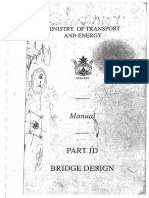 Part JD - Bridge Design MInistry of Transport Manual