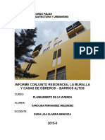 Analisis Conjunto Residencial La Muralla