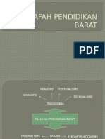 Falsafah Pendidikan Barat Tradisional